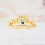 SR12633 Aquamarine Ring - Additional view