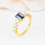 SR12633 Alexandrite Ring - Additional view