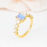 SR12633 Moonstone Ring - Additional view