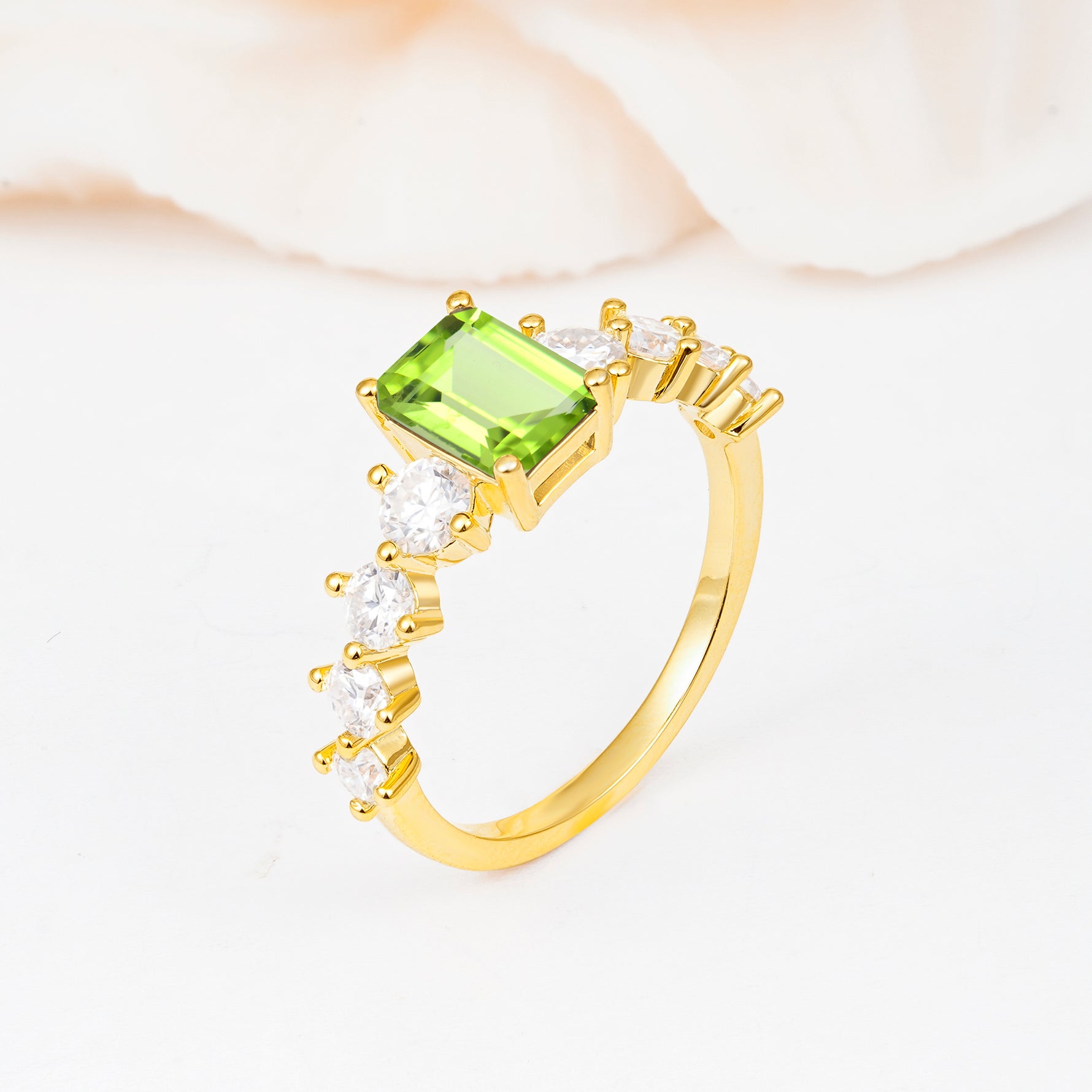 SR12633 Peridot Ring - Additional view