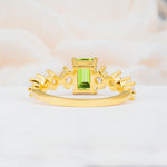 SR12633 Peridot Ring - Additional view