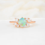 SR12947 Fire Opal Ring - Additional view
