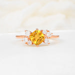 SR12947 Citrine Ring - Additional view