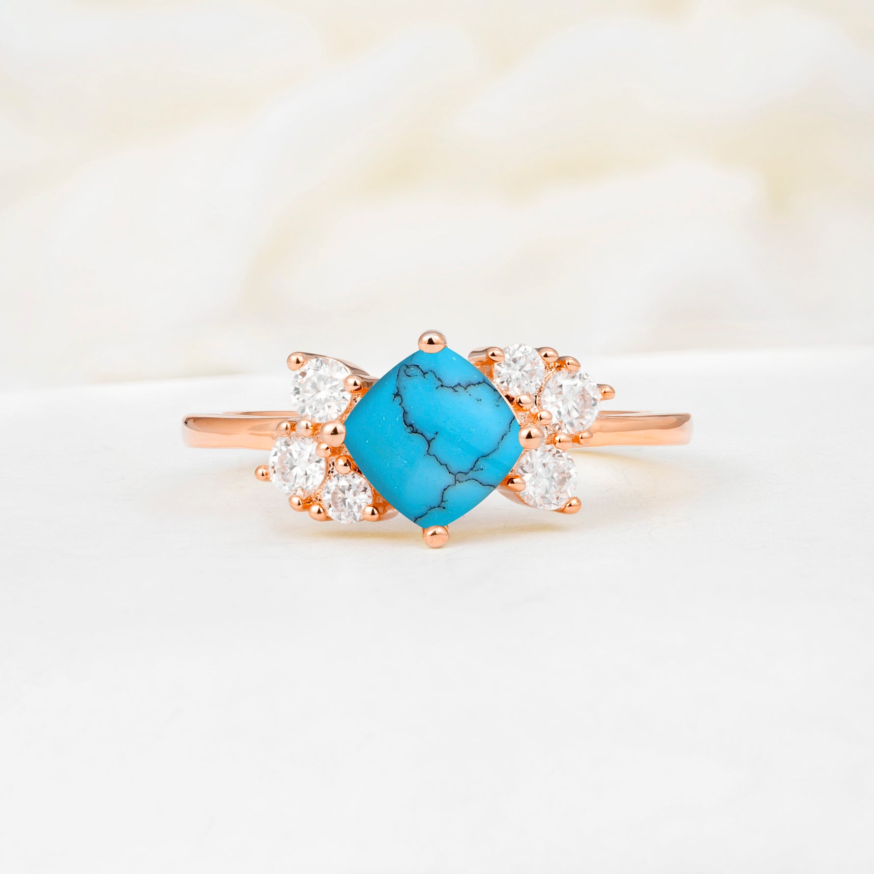 SR12947 Turquoise Ring - Additional view