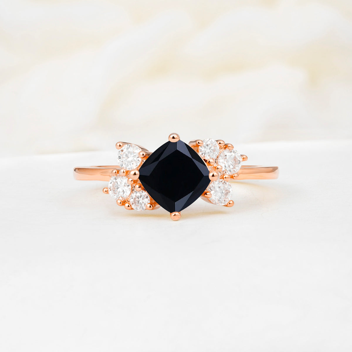 SR12947 Black Onyx Ring - Additional view