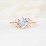 SR12947 Moonstone Ring - Additional view