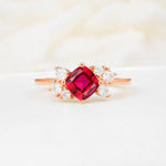 SR12947 Ruby Ring - Additional view