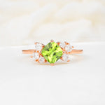 SR12947 Peridot Ring - Additional view