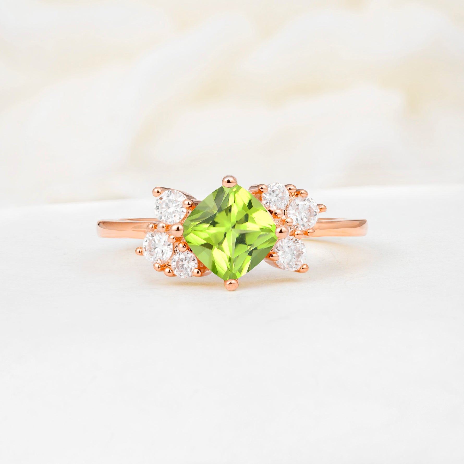 SR12947 Peridot Ring - Additional view