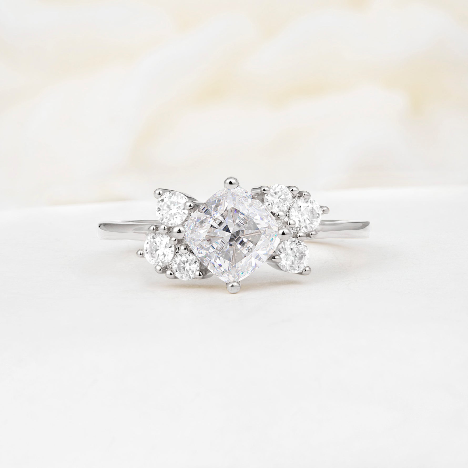 SR12947 Moissanite Ring - Additional view