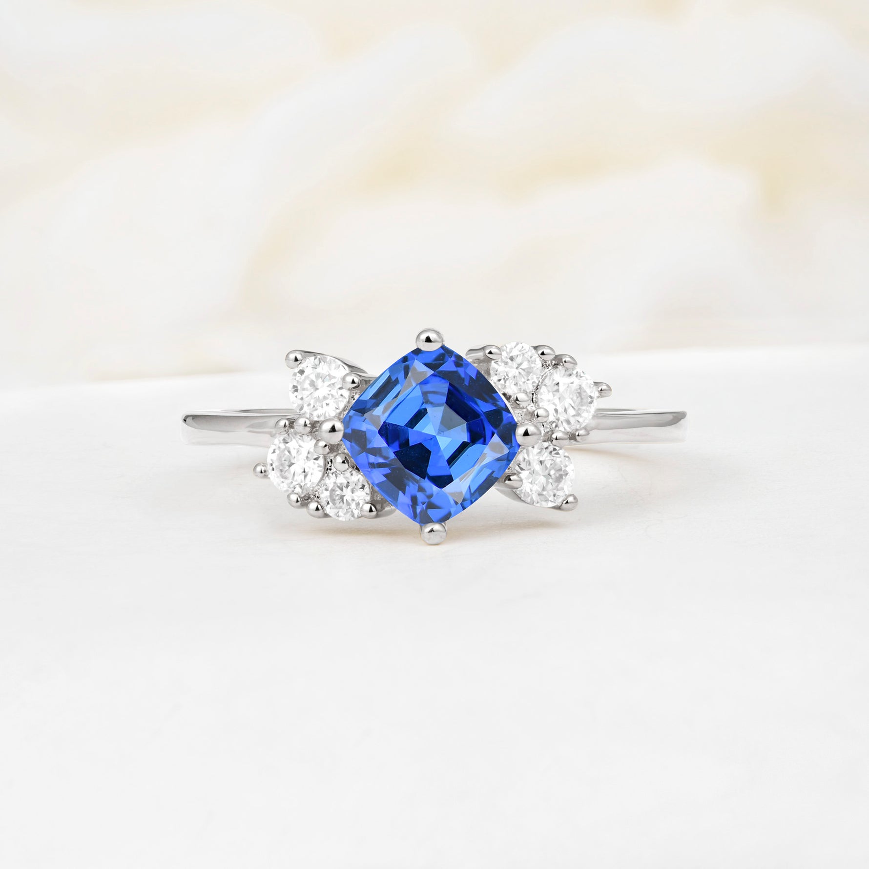 SR12947 Sapphire Ring - Additional view