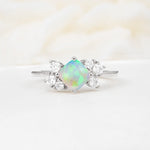 SR12947 Fire Opal Ring - Additional view