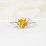 SR12947 Citrine Ring - Additional view
