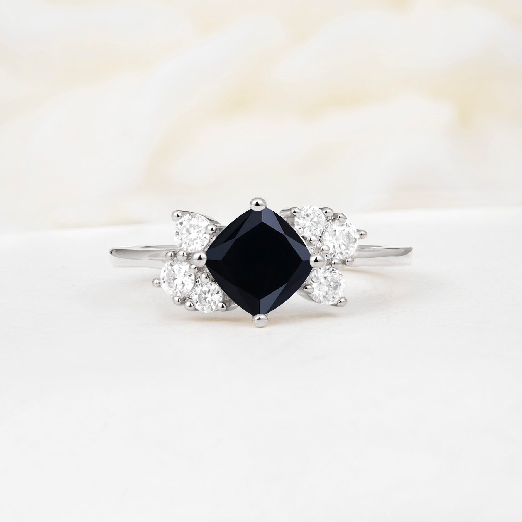 SR12947 Black Onyx Ring - Additional view