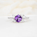 SR12947 Amethyst Ring - Additional view