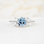 SR12947 Aquamarine Ring - Additional view