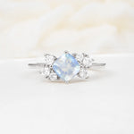 SR12947 Moonstone Ring - Additional view