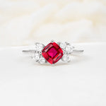 SR12947 Ruby Ring - Additional view