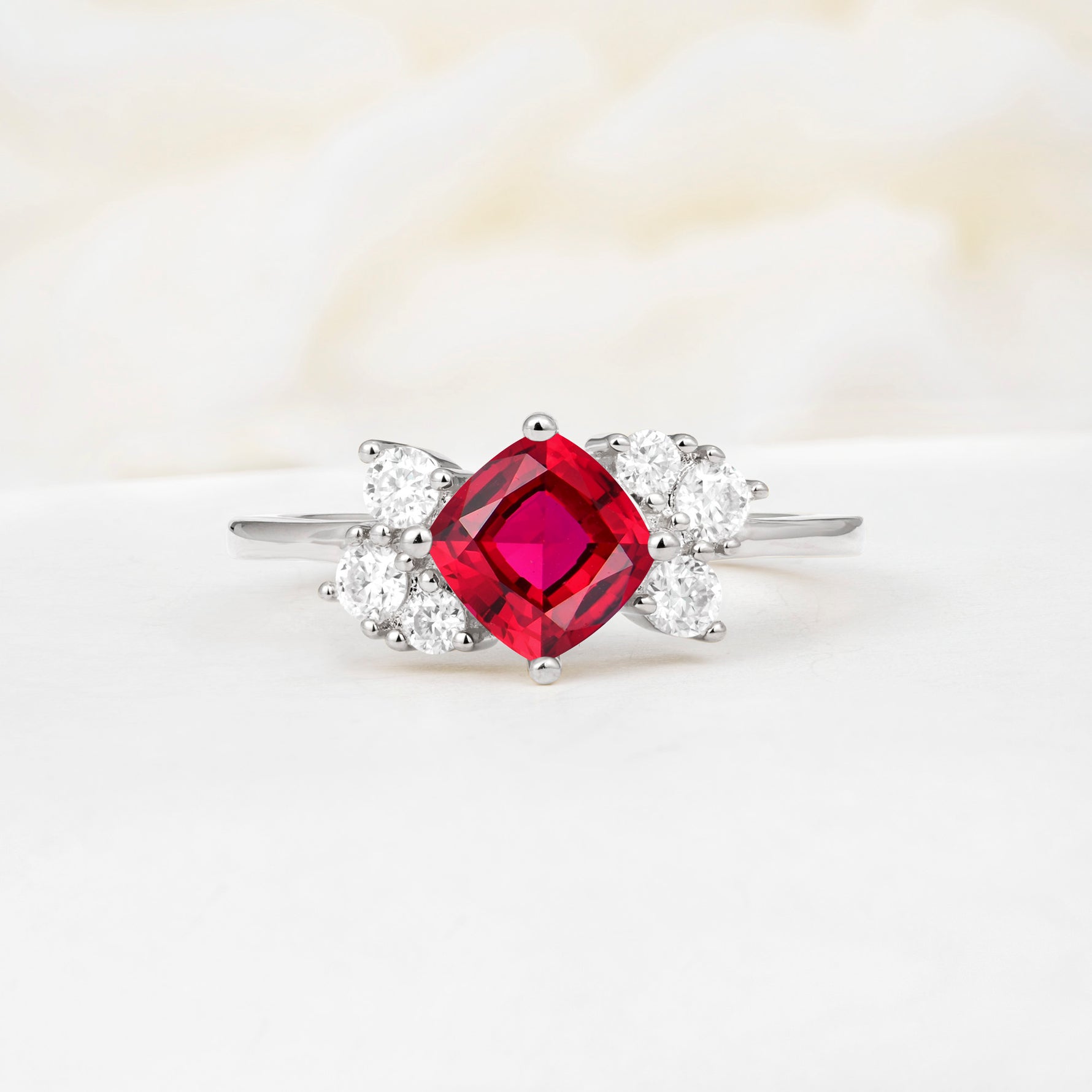 SR12947 Ruby Ring - Additional view