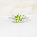 SR12947 Peridot Ring - Additional view