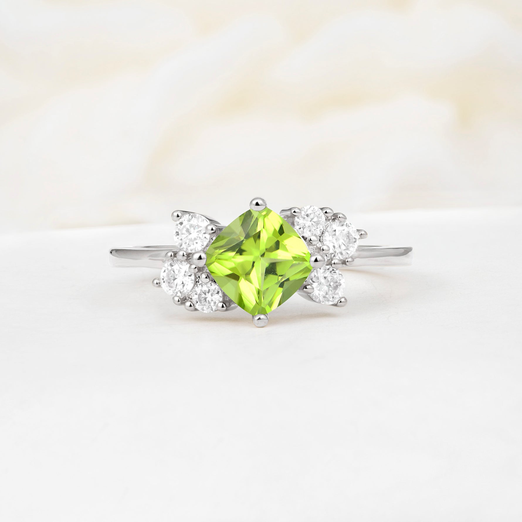 SR12947 Peridot Ring - Additional view