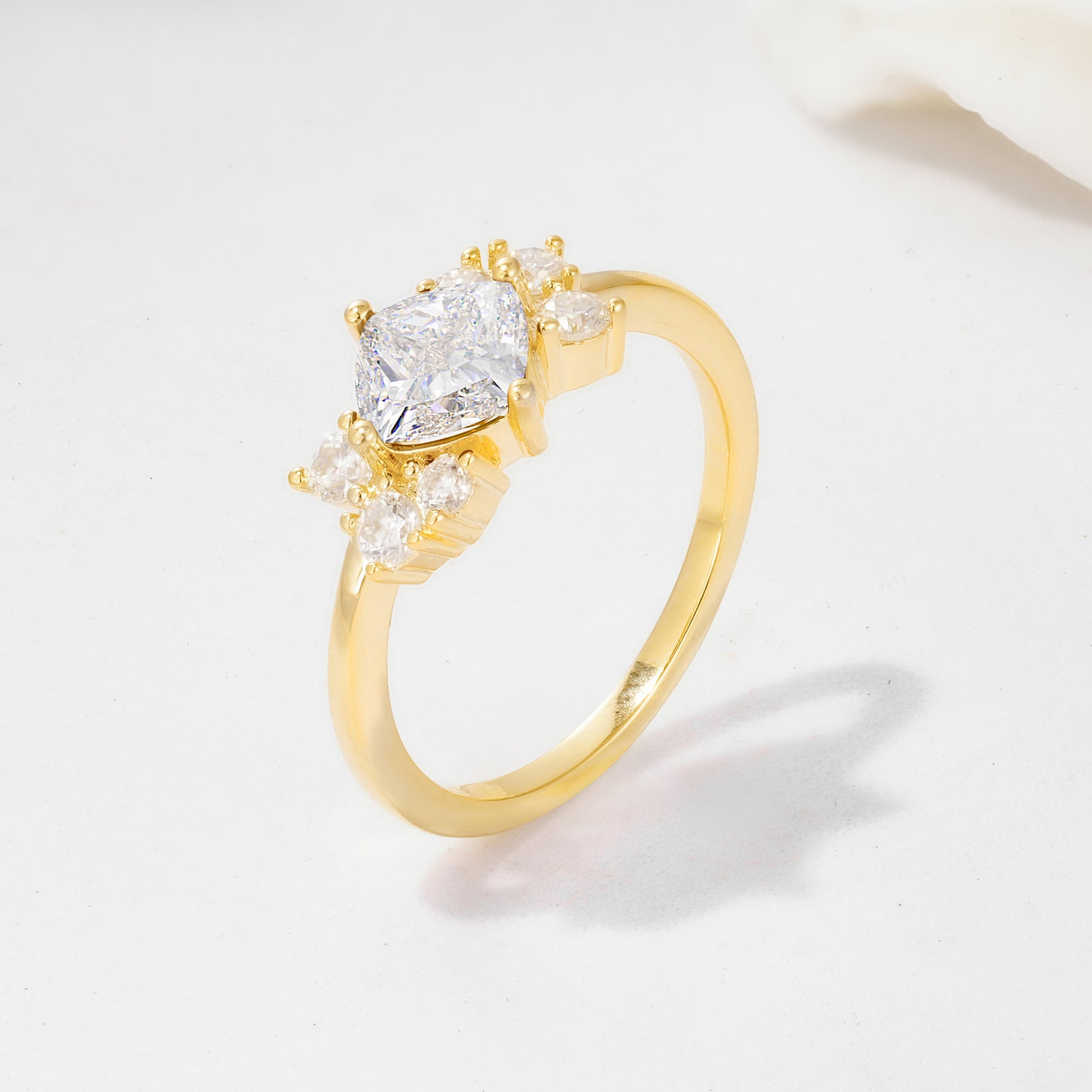 SR12947 Moissanite Ring - Additional view