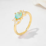 SR12947 Fire Opal Ring - Additional view