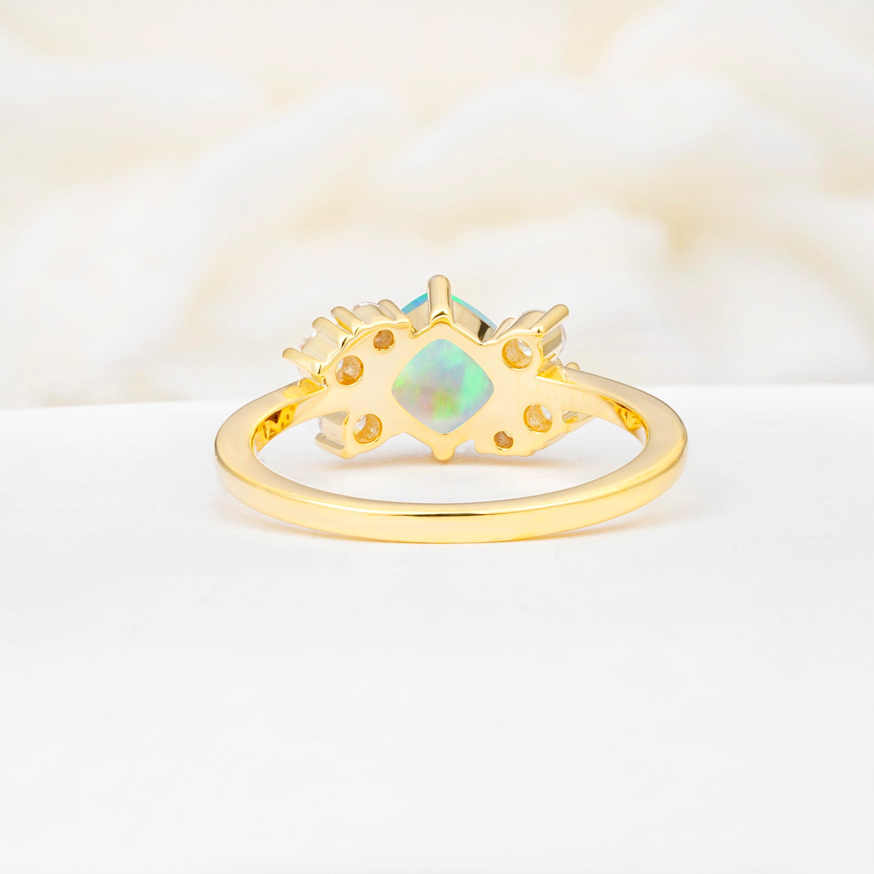 SR12947 Fire Opal Ring - Additional view