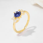 SR12947 Tanzanite Ring - Additional view