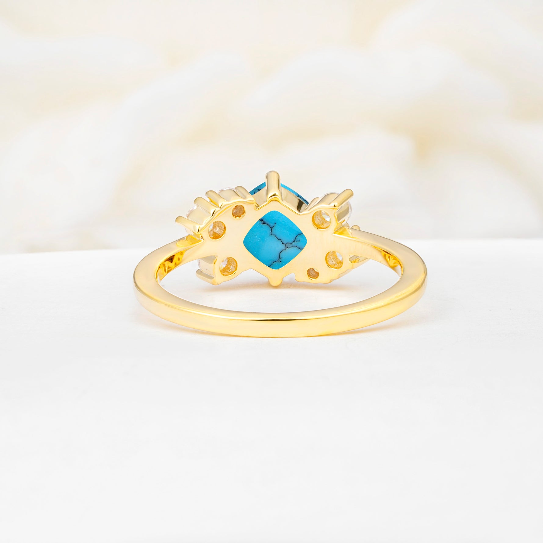 SR12947 Turquoise Ring - Additional view