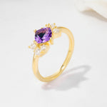 SR12947 Amethyst Ring - Additional view