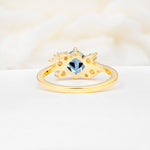 SR12947 Aquamarine Ring - Additional view
