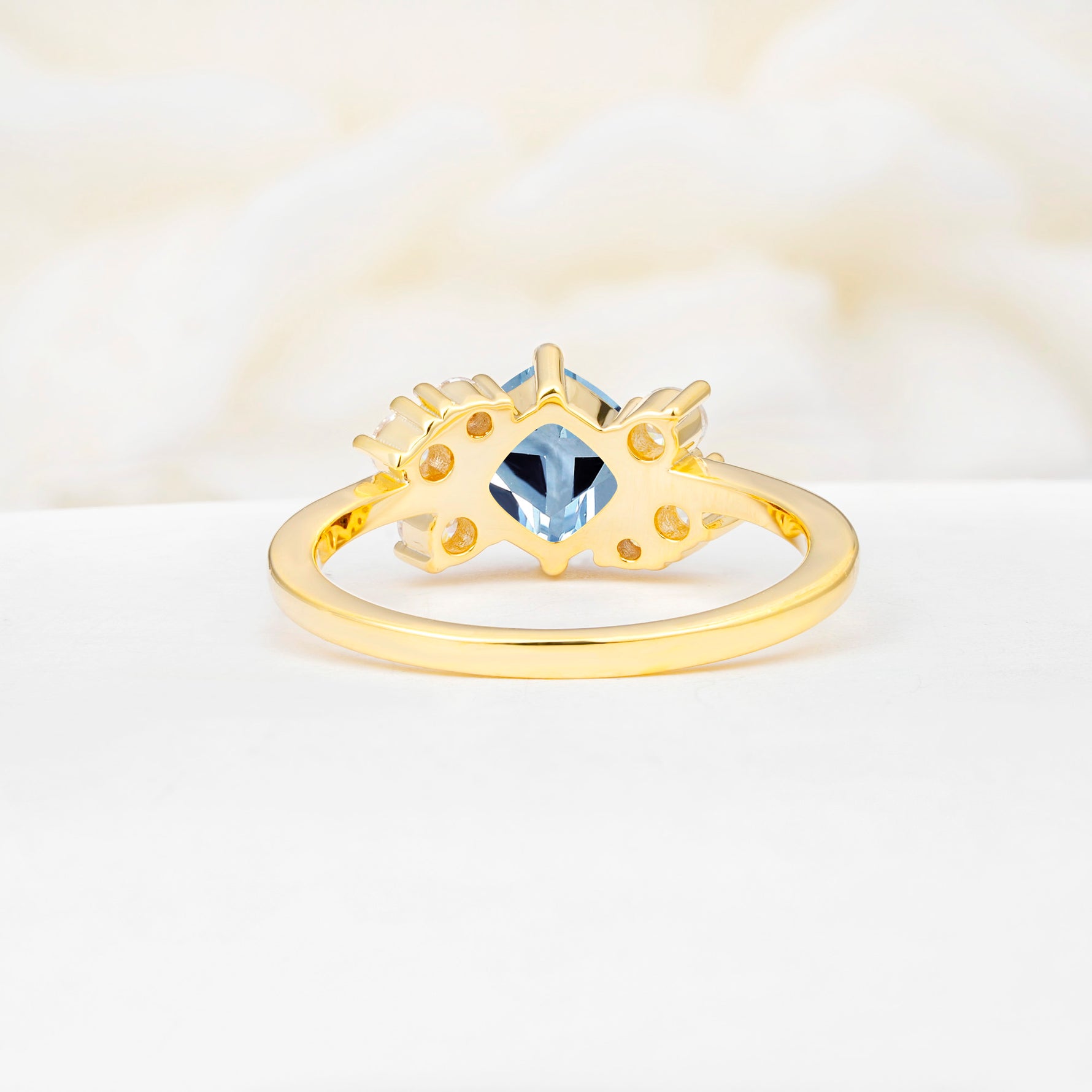 SR12947 Aquamarine Ring - Additional view