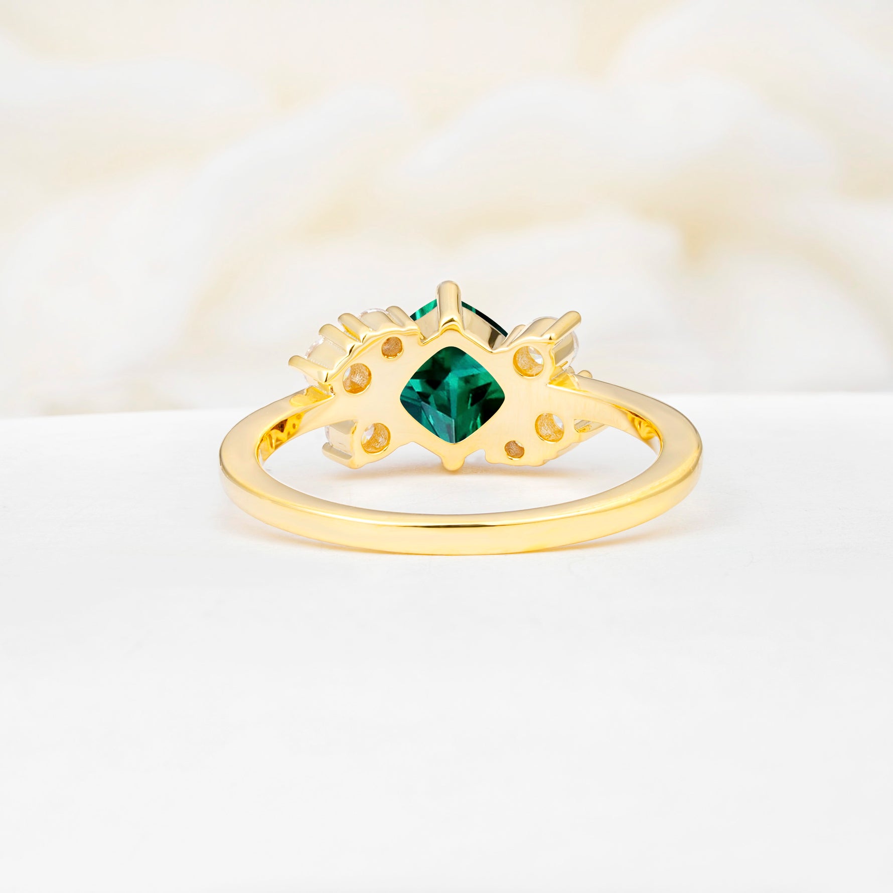 SR12947 Emerald Ring - Additional view