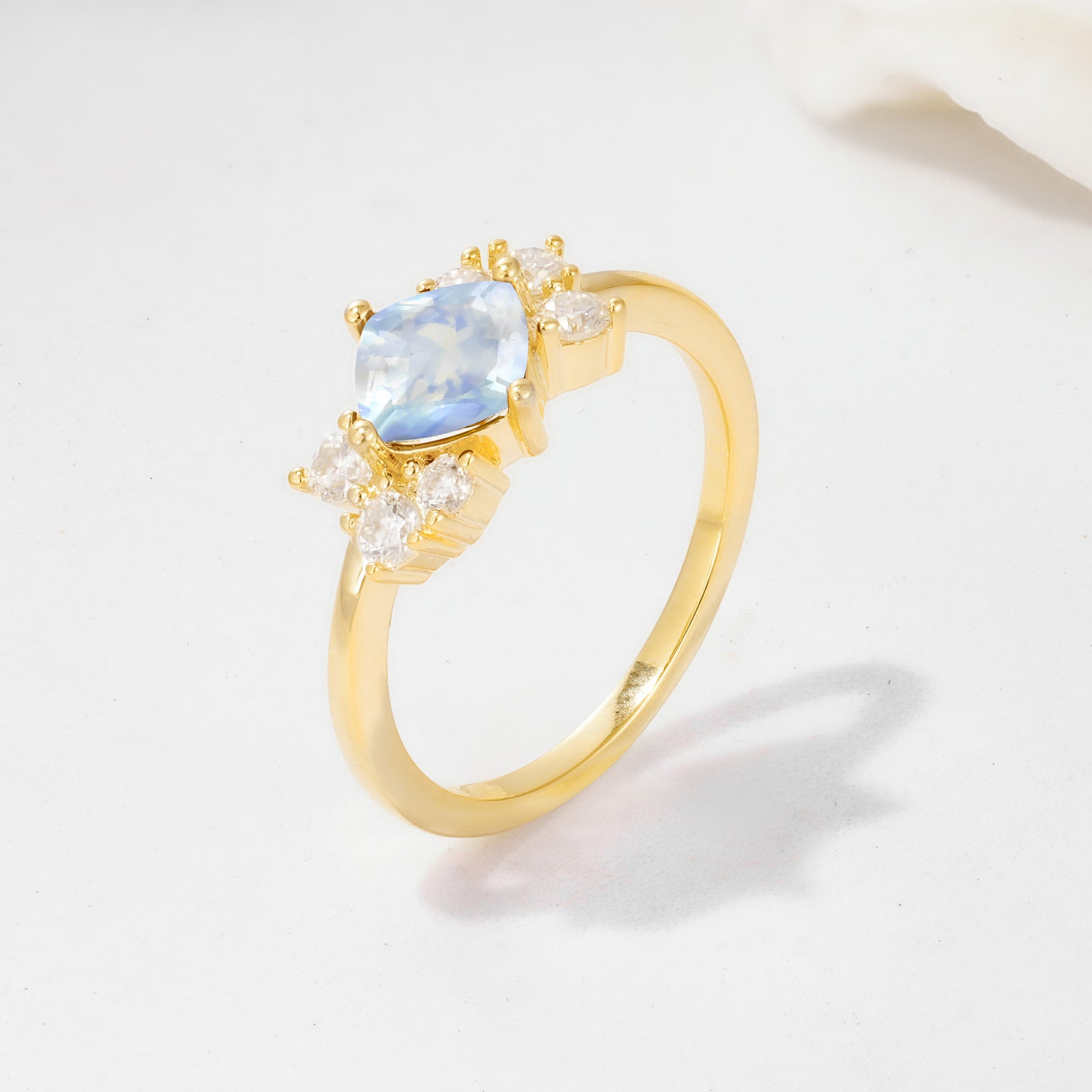SR12947 Moonstone Ring - Additional view