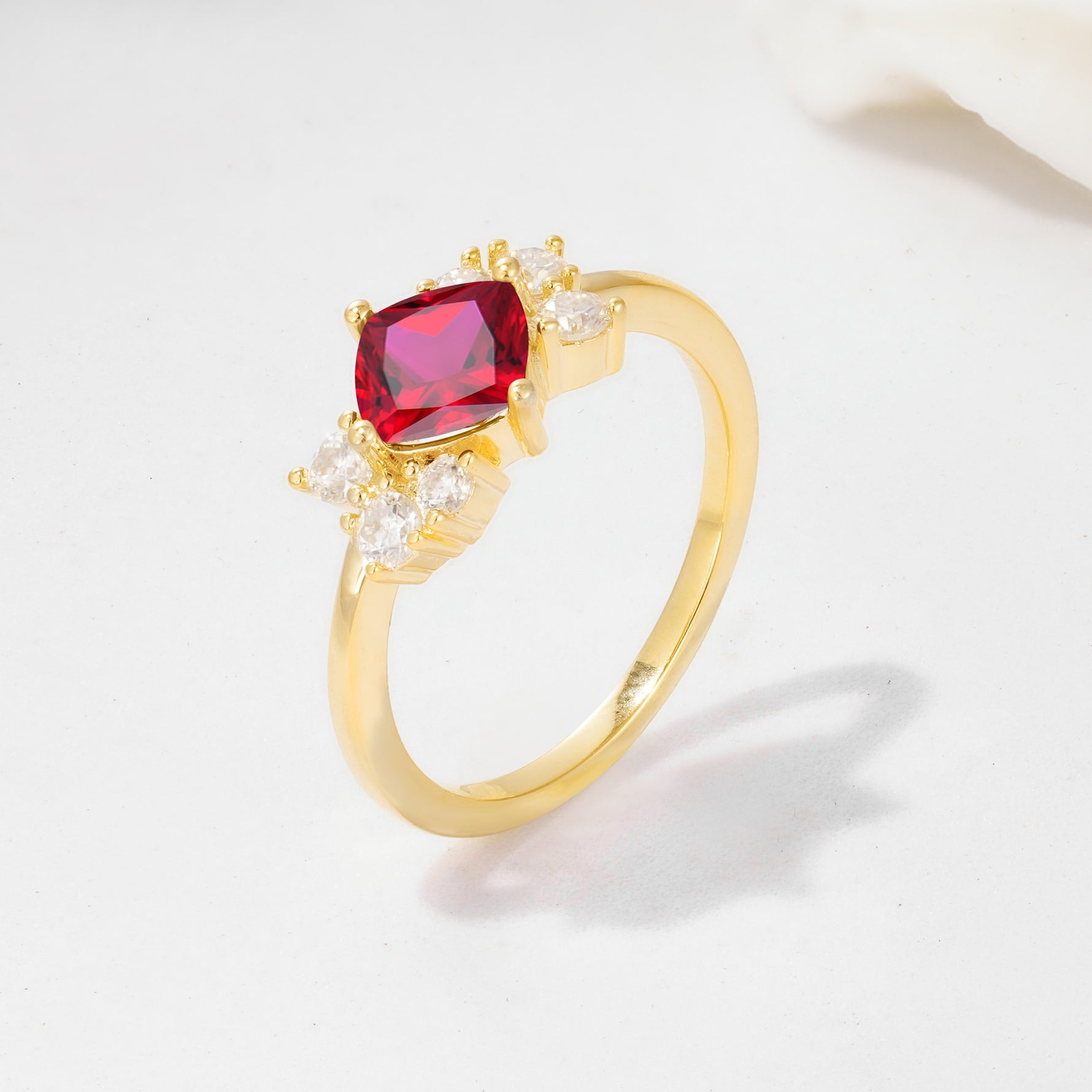SR12947 Ruby Ring - Additional view