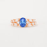 SR12948 Sapphire Ring - Additional view
