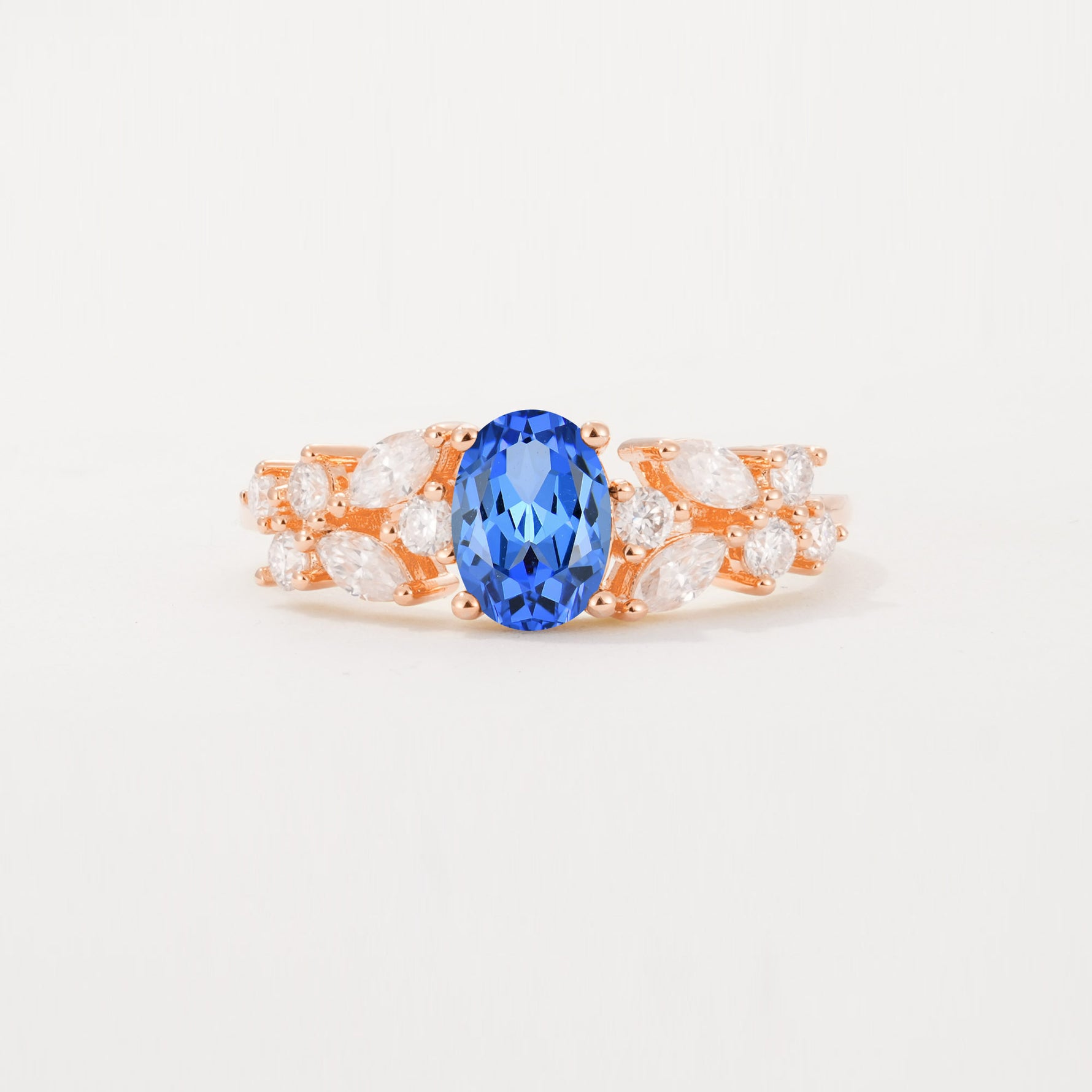 SR12948 Sapphire Ring - Additional view