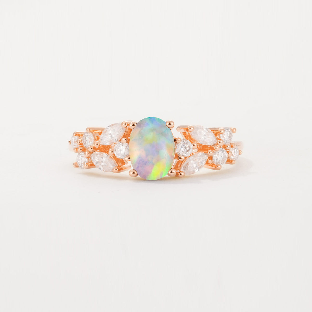 SR12948 Fire Opal Ring - Additional view