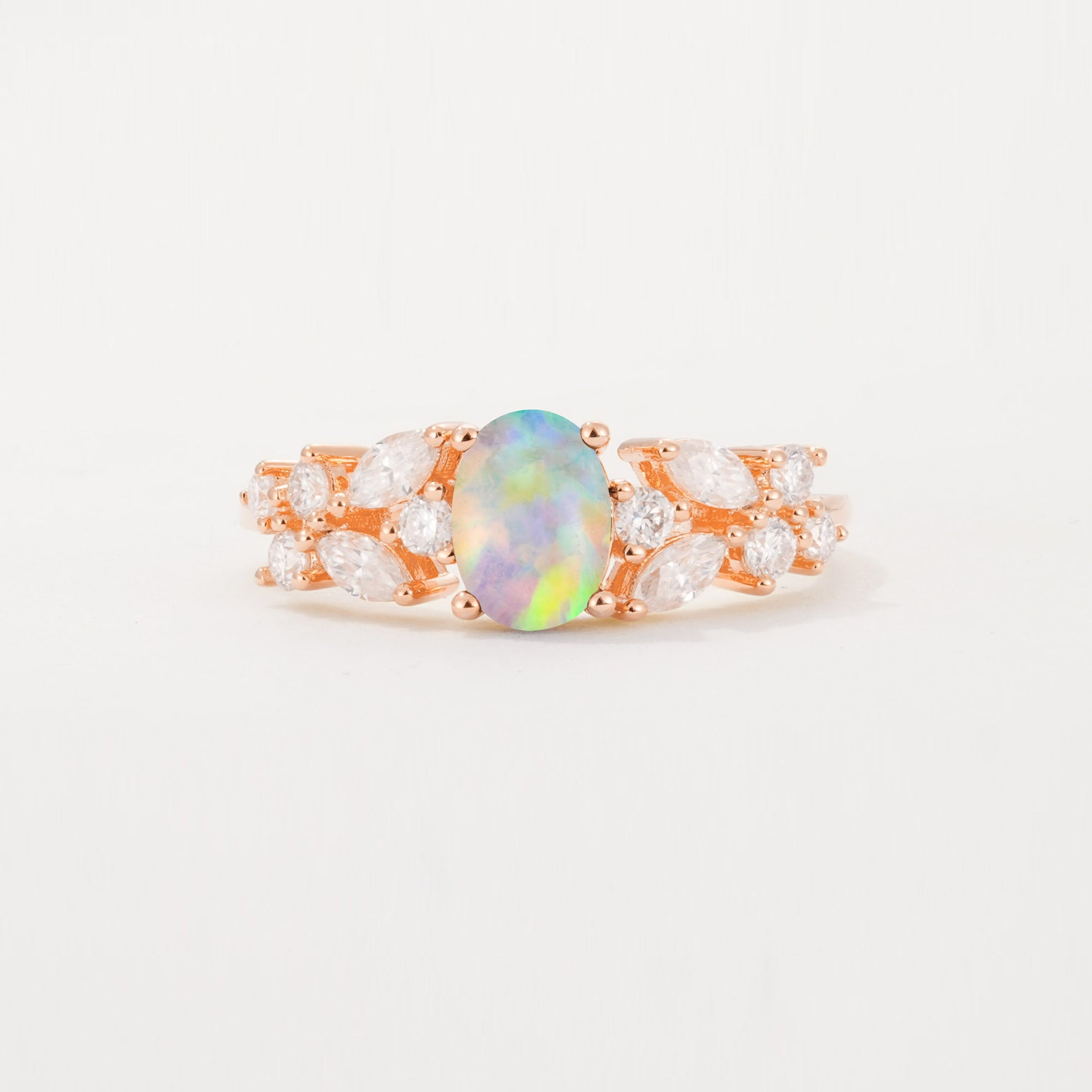 SR12948 Fire Opal Ring - Additional view