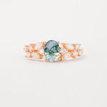 SR12948 Moss Agate Ring - Additional view