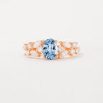 SR12948 Aquamarine Ring - Additional view