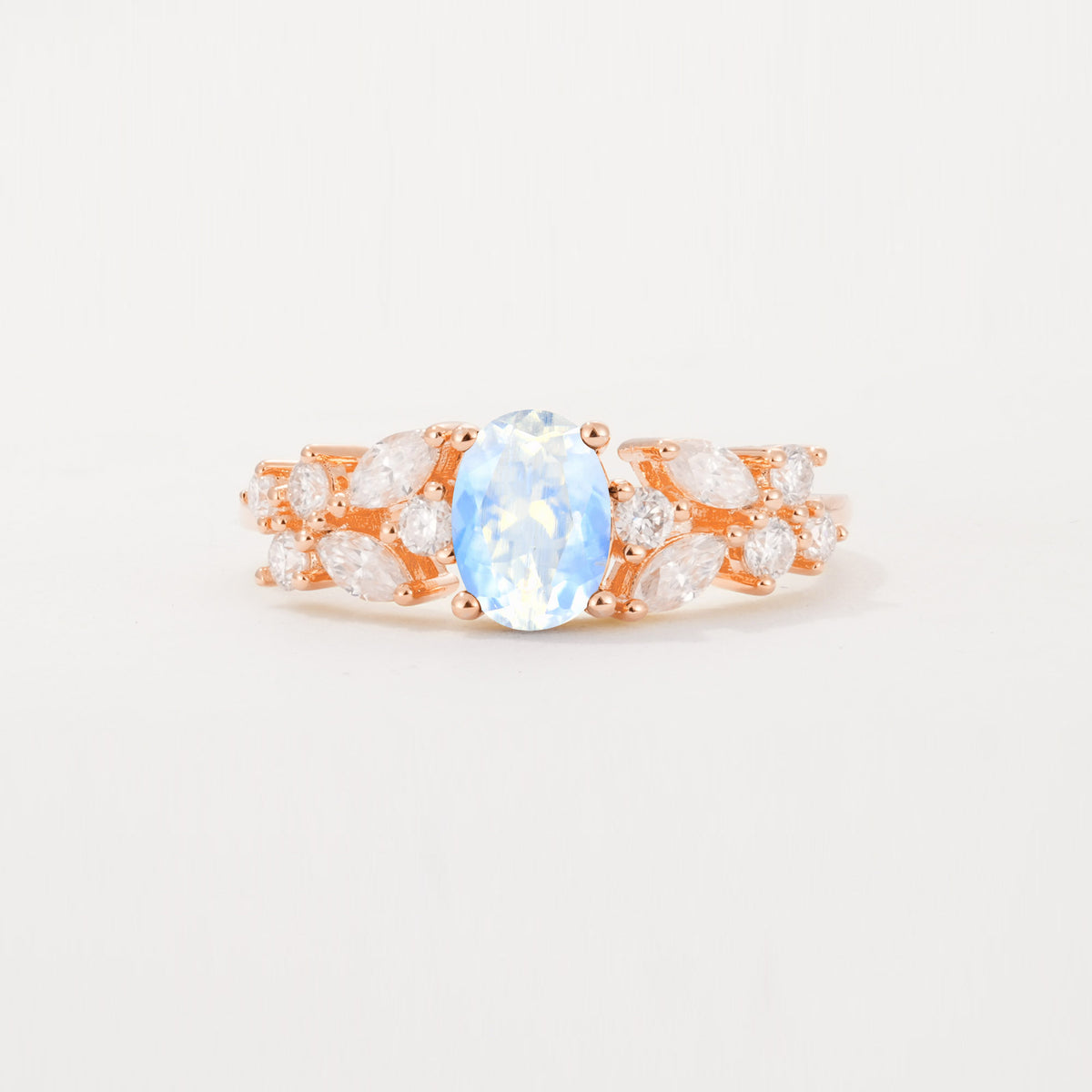 SR12948 Moonstone Ring - Additional view