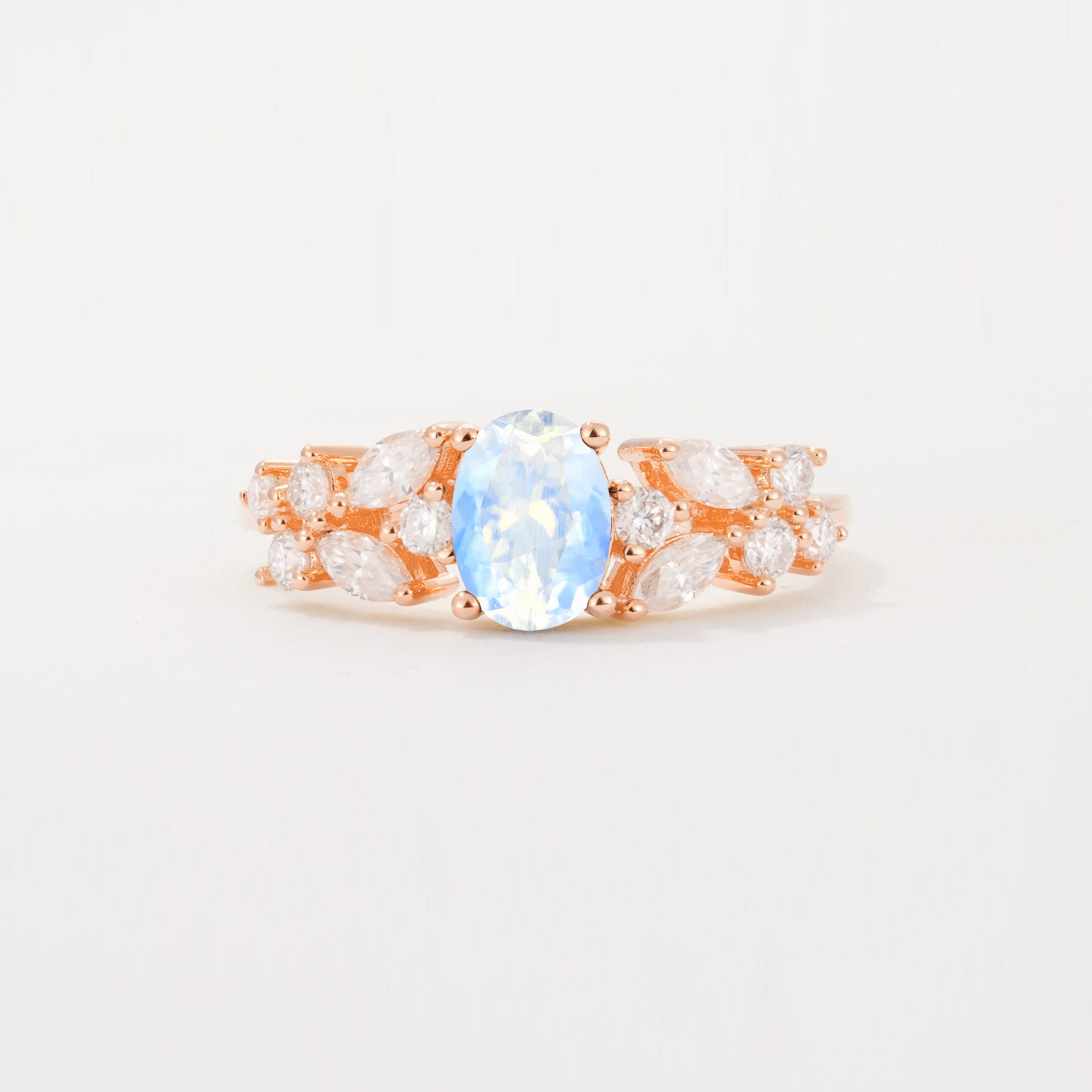 SR12948 Moonstone Ring - Additional view