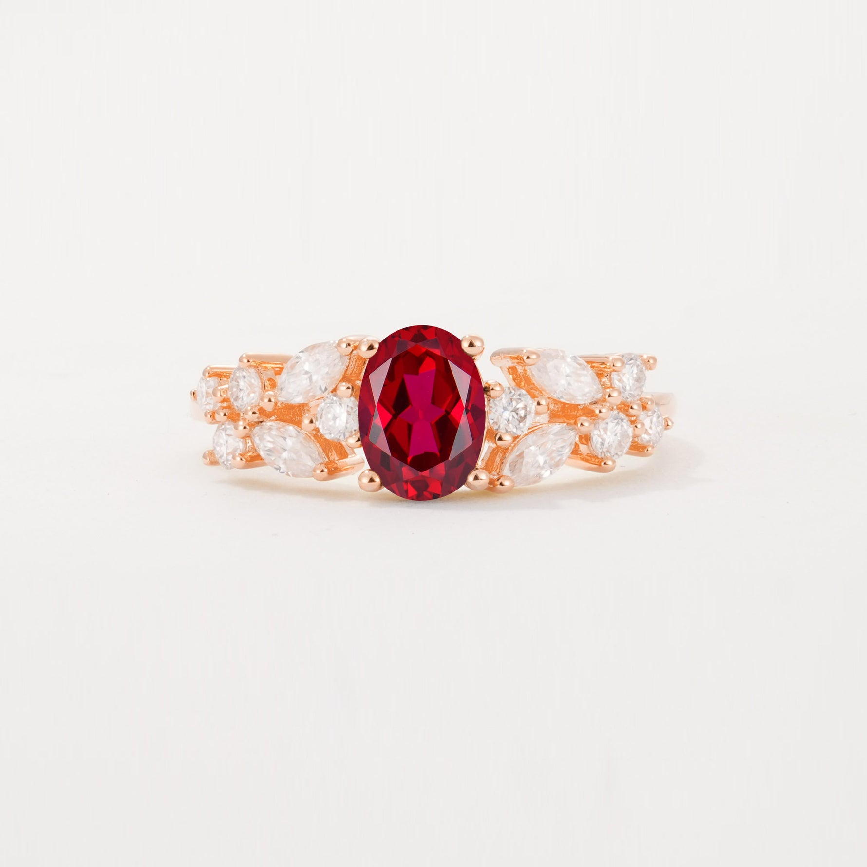 SR12948 Ruby Ring - Additional view