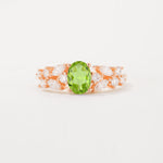 SR12948 Peridot Ring - Additional view