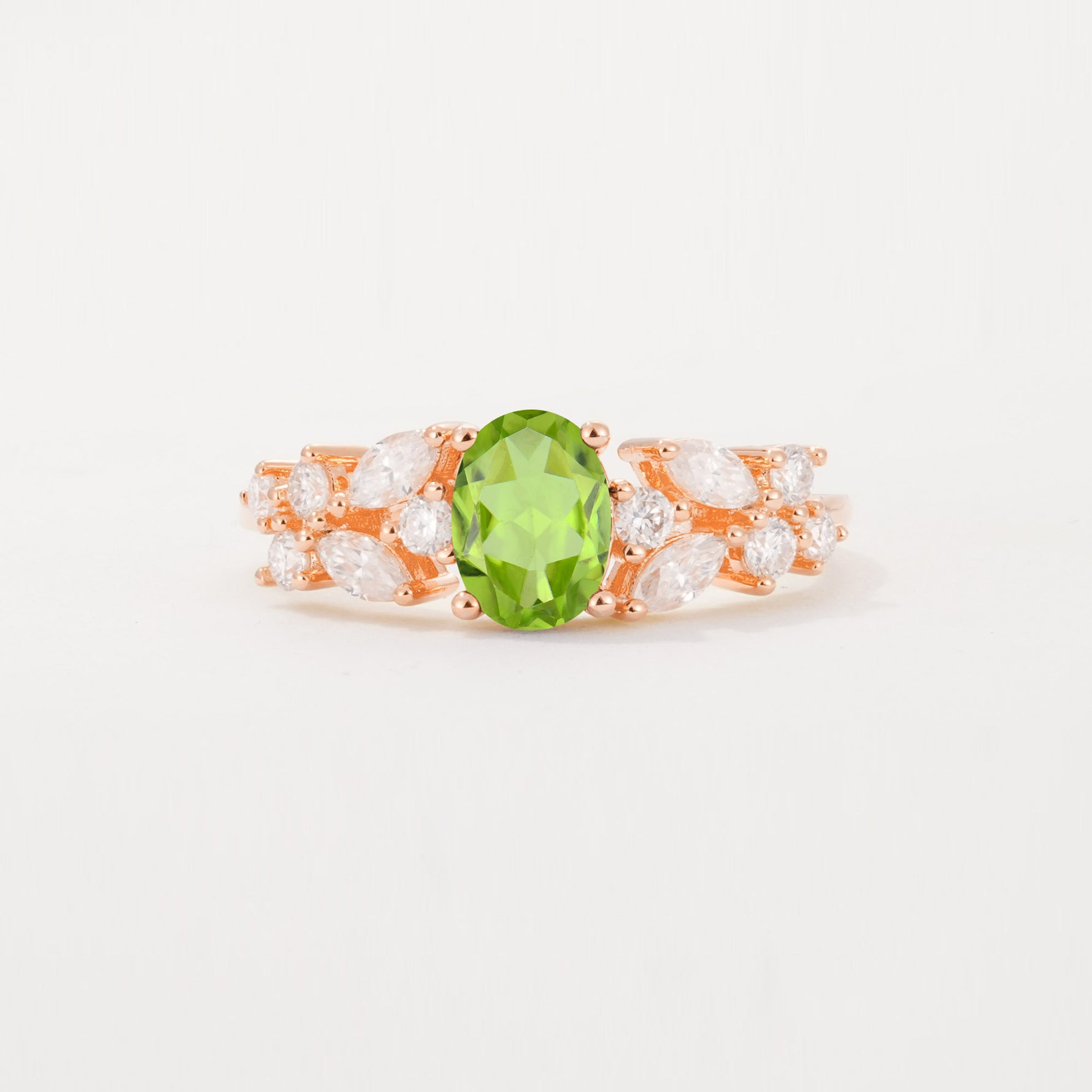 SR12948 Peridot Ring - Additional view