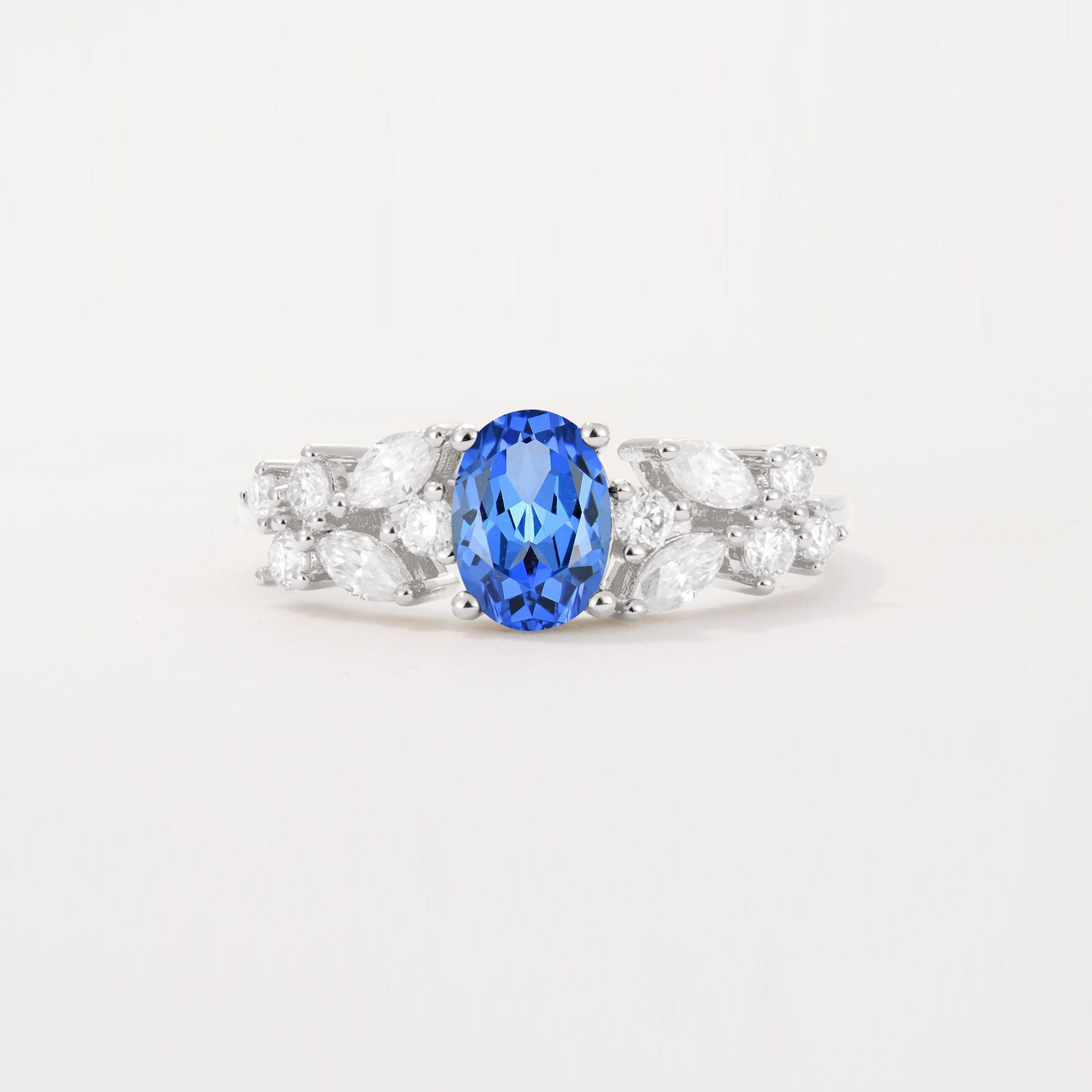SR12948 Sapphire Ring - Additional view