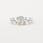SR12948 Fire Opal Ring - Additional view