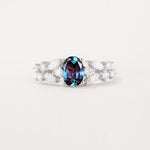 SR12948 Alexandrite Ring - Additional view